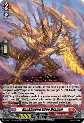 Rockbound Edge Dragon - DZ-BT11/020EN