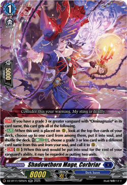 Shadowthorn Mage, Corbriar - DZ-BT11/025EN