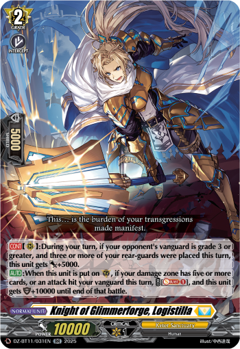 Knight of Glimmerforge, Logistilla - DZ-BT11/031EN