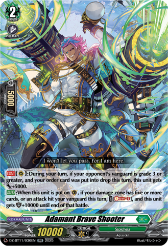 Adamant Brave Shooter - DZ-BT11/036EN