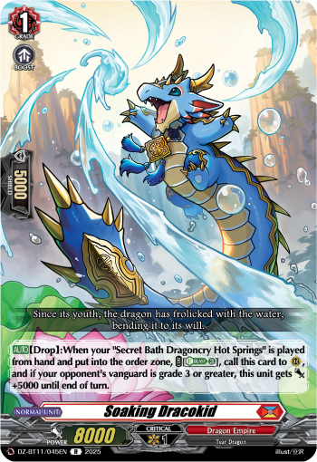 Soaking Dracokid - DZ-BT11/045EN