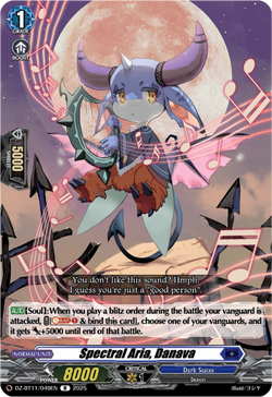 Spectral Aria, Danava - DZ-BT11/049EN