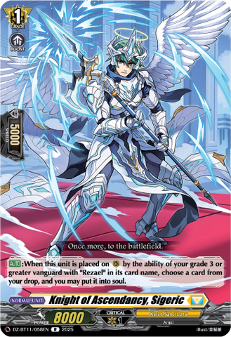 Knight of Ascendancy, Sigeric - DZ-BT11/058EN