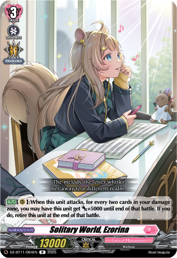 Solitary World, Ezorina - DZ-BT11/064EN