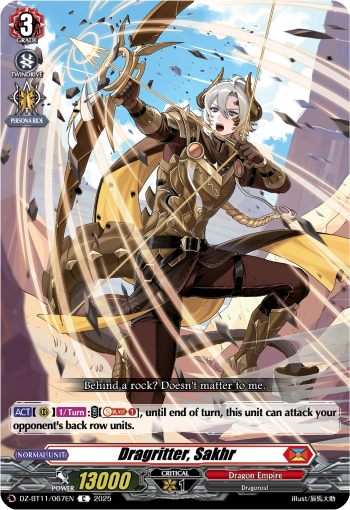 Dragritter, Sakhr - DZ-BT11/067EN