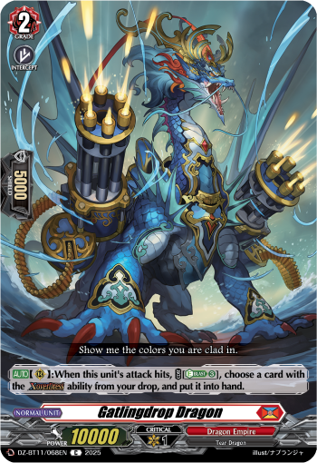 Gatlingdrop Dragon - DZ-BT11/068EN