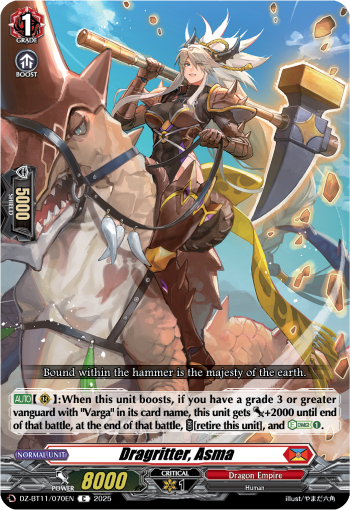Dragritter, Asma - DZ-BT11/070EN