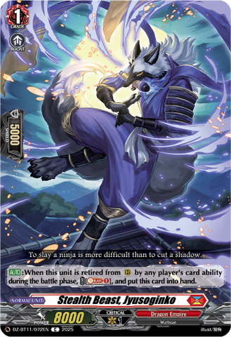 Stealth Beast, Jyusoginko - DZ-BT11/072EN