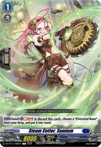 Steam Cutter, Samium - DZ-BT11/080EN