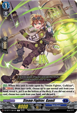 Steam Fighter, Gamil - DZ-BT11/081EN