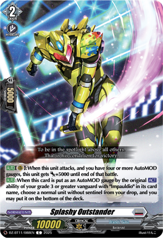 Splashy Outstander - DZ-BT11/088EN