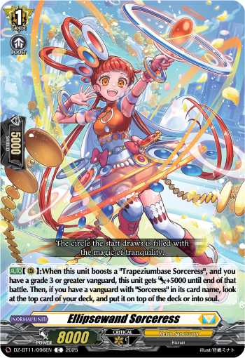 Ellipsewand Sorceress - DZ-BT11/096EN