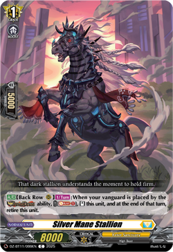 Silver Mane Stallion - DZ-BT11/099EN