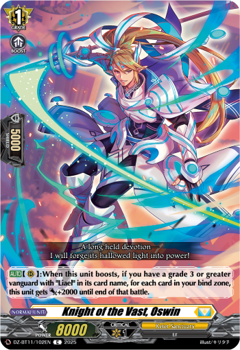 Knight of the Vast, Oswin - DZ-BT11/102EN