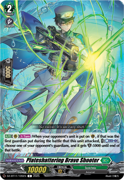 Plateshattering Brave Shooter - DZ-BT11/105EN