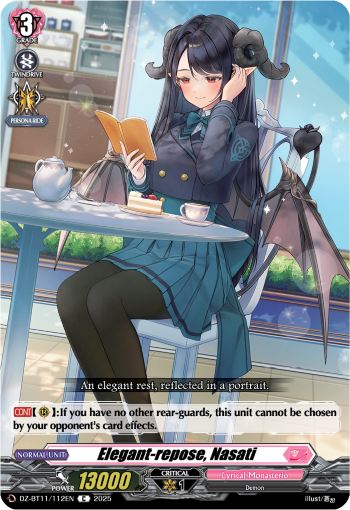 Elegant-repose, Nasati - DZ-BT11/112EN