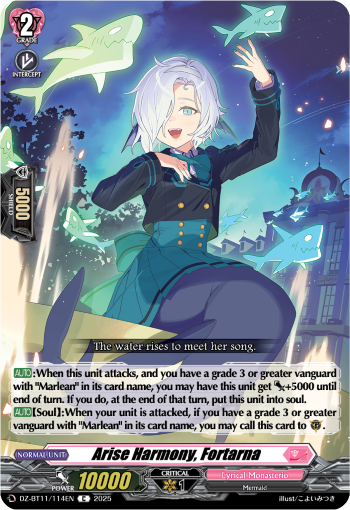 Arise Harmony, Fortarna - DZ-BT11/114EN