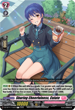 Sharing Cheerfulness, Culate - DZ-BT11/115EN