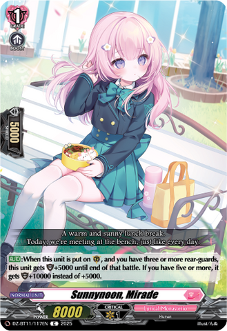 Sunnynoon, Mirade - DZ-BT11/117EN