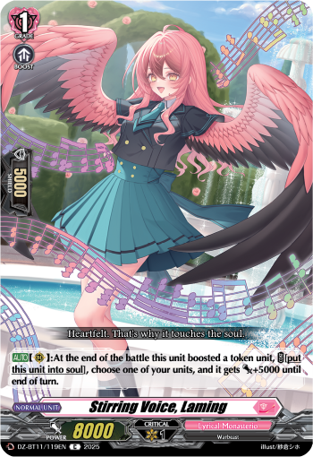 Stirring Voice, Laming - DZ-BT11/119EN