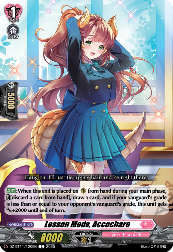 Lesson Mode, Accochare - DZ-BT11/120EN