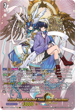 Fated One of Sacred Time, Liael=Draconis - DZ-BT11/DSR01EN