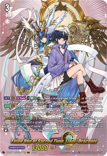 Fated One of Sacred Time, Liael=Draconis - DZ-BT11/DSR01EN