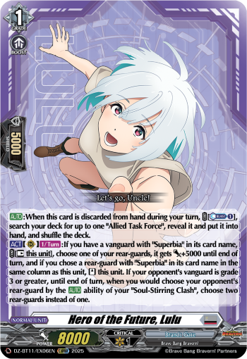 Hero of the Future, Lulu - DZ-BT11/EX06EN
