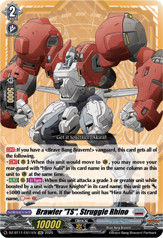 Brawler "TS", Struggle Rhino - DZ-BT11/EX11EN