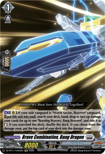 Brave Combination, Bang Dragon - DZ-BT11/EX23EN