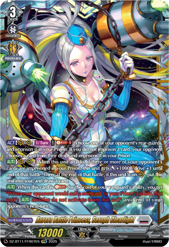 Aurora Battle Princess, Seraph Clearlight (FFR) - DZ-BT11/FFR07EN