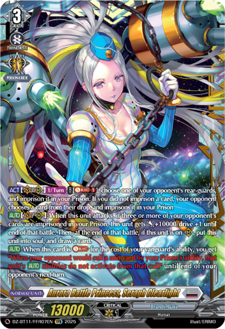 Aurora Battle Princess, Seraph Clearlight (FFR) - DZ-BT11/FFR07EN