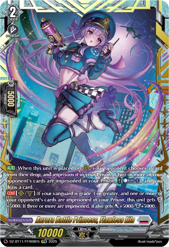 Aurora Battle Princess, Flawless Lila (FFR) - DZ-BT11/FFR08EN