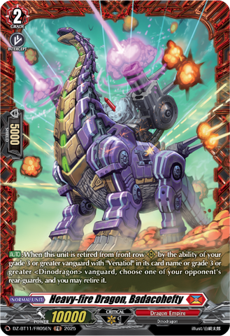 Heavy-fire Dragon, Badacohefty (FR) - DZ-BT11/FR05EN