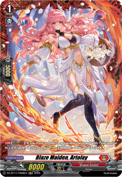 Blaze Maiden, Artolay (FR) - DZ-BT11/FR08EN