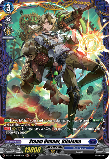 Steam Gunner, Bilalama (FR) - DZ-BT11/FR13EN