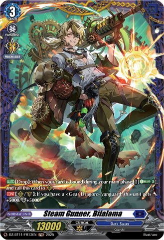 Steam Gunner, Bilalama (FR) - DZ-BT11/FR13EN