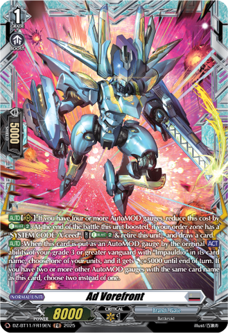 Ad Vorefront (FR) - DZ-BT11/FR19EN