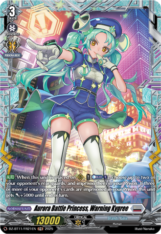Aurora Battle Princess, Warning Kygree (FR) - DZ-BT11/FR21EN