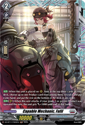 Capable Mechanic, Fafil (FR) - DZ-BT11/FR22EN