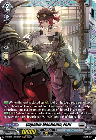 Capable Mechanic, Fafil (FR) - DZ-BT11/FR22EN