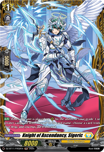 Knight of Ascendancy, Sigeric (FR) - DZ-BT11/FR32EN