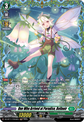 One Who Arrived at Paradise, Bellnoir (FR) - DZ-BT11/FR33EN