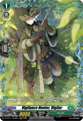 Vigilance Hunter, Vigilar (FR) - DZ-BT11/FR38EN