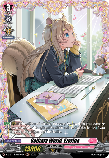 Solitary World, Ezorina (FR) - DZ-BT11/FR46EN