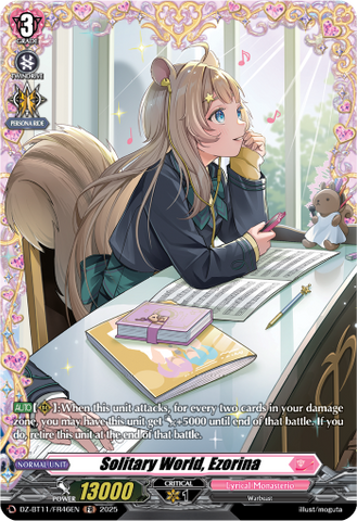 Solitary World, Ezorina (FR) - DZ-BT11/FR46EN