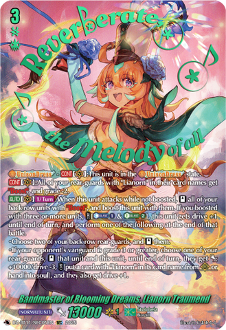 Bandmaster of Blooming Dreams, Lianorn Traumend (SEC) - DZ-BT11/SEC05EN
