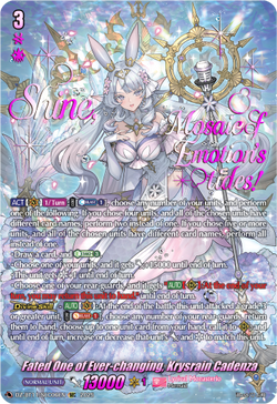 Fated One of Ever-changing, Krysrain Cadenza (SEC) - DZ-BT11/SEC06EN