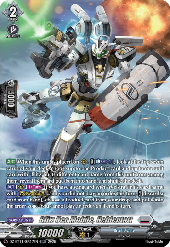 Blitz Neo Mobile, Heldentatt (SR) - DZ-BT11/SR17EN