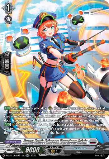 Aurora Battle Princess, Truncheon Orlain (SR) - DZ-BT11/SR21EN